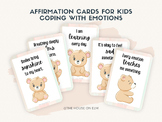 Kids' Coping with Emotions Affirmation Cards - 50-Card Pac