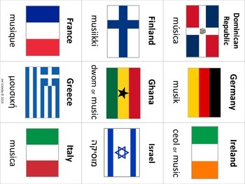 different cultures flags