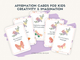 Kids' Creativity & Imagination Affirmation Cards - 50-Card