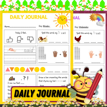 Daily Reflection Journal for kids