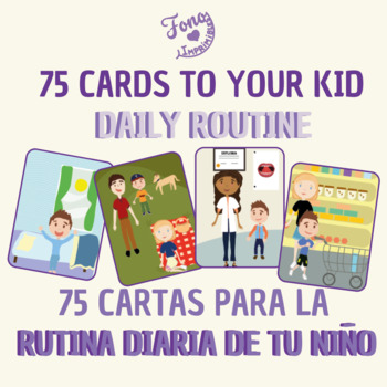 Preview of Kids Daily routine/ Rutina diaria para niños