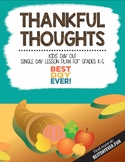 Kids' Day Out Activities: Thankful Thoughts