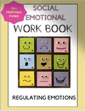 Kids Emotions Packet, Social Emotional Regulation Workbook