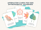 Kids' Environmental Awareness Affirmation Cards - 50-Card 
