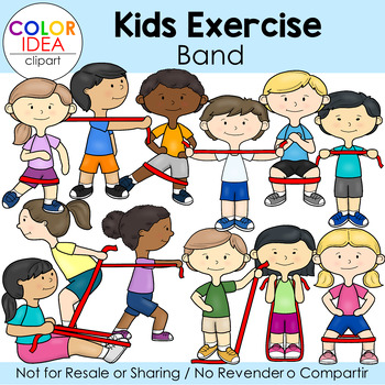 Preview of Kids Exercise - Band