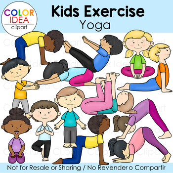 Preview of Kids Exercise - Yoga