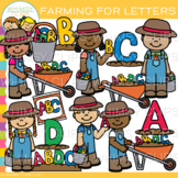 School Letter Farmers Clip Art