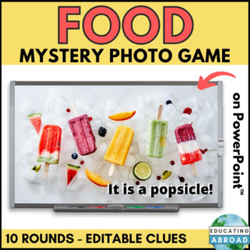 Preview of Kids' Food Guessing Game | Fun Friday Activity with Listening Comprehension