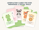 Kids' Friendship & Social Skills Affirmation Cards - 50-Ca