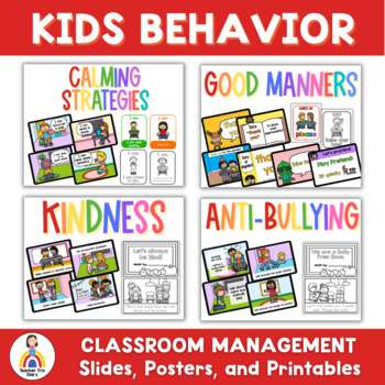 Preview of Kids Good Behavior and Classroom Management Strategies | Back to School