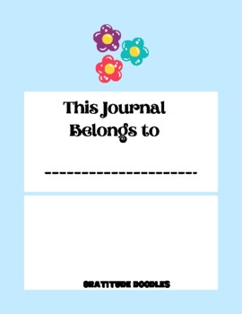 Kids Gratitude Journal PDF Printable Planner by Sarah Molenda | TpT