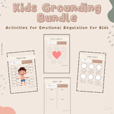 Kids Grounding Bundle Worksheets | Coping Skills for Kids