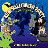 Kids Halloween Party Game & Craft Book & Digital Album Download