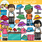 Kids Hat Shop Clip Art