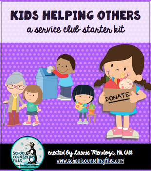 Preview of Kids Helping Others: A Service Club Starter Kit