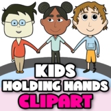 Kids Holding Hands Clipart - Children Holding Hands - Mrs.