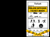 Kids Junior Police Officer Ticket Book