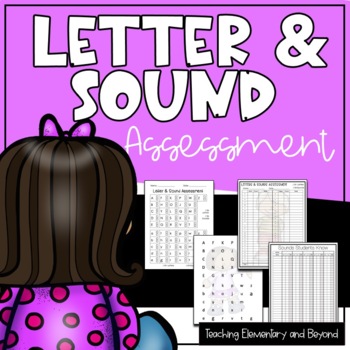 Preview of Letter and Sound Assessment