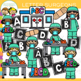 Medical Doctor Kids Letter Surgeons Clip Art