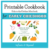 Kids Mini Printable Cookbook