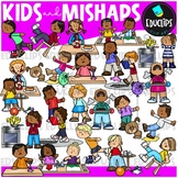 Kids & Mishaps Clip Art Set {Educlips Clipart}