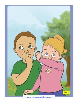 Preview of HEALTH Discussion - Stop nose picking, Stop nose wiping, Spreading germs