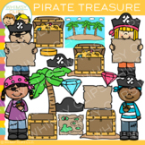 Kids Pirates Treasure Clip Art