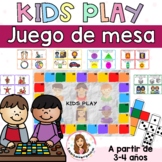 Kids Play Infantil. Game Board. Preschool, Prekinder and K