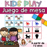 Kids Play Preescolar. Guardería. Game Board. Preschool and