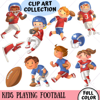 children playing sport clipart images