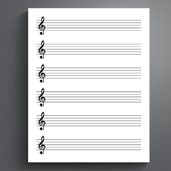 Free Blank Sheet Music Printable PDFs