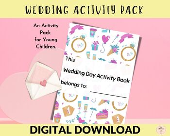 Preview of Kids Printable Wedding and Love Theme Activities, My teacher is getting married!