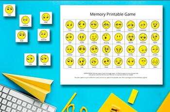 Preview of Kids Printable, home activity, Testament Memory Printable Game , home activity