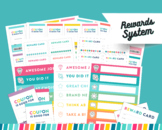 Kids Reward System Printable | Clip Chart, Punch Cards, Coupons