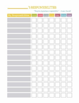 Preview of Kids Routine Printable Pack