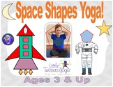 Kids "Space Shapes" Yoga! Geometry with Movement! NEW AND 