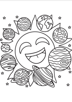 Space Coloring Book for Kids Ages 8-12: Fun, Cute and Unique