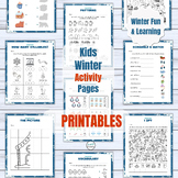 Kids Winter Activities | Math | Language Arts | Art | Fun 