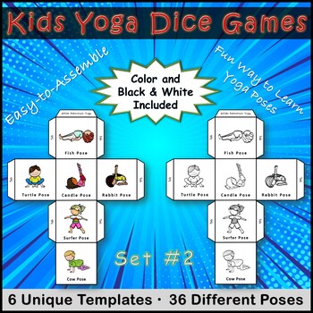 Myga Yoga Dice for Kids – Toytastik