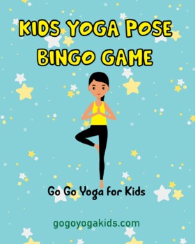Preview of Kids Yoga Pose Bingo Cards