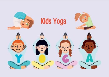 Kids Yoga Poses Printable Flashcards - Brain Break Activities for Kids