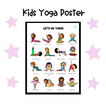 Yoga Poses Printable for Kids Story