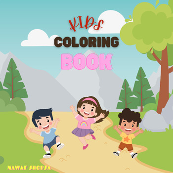 Preview of Kids coloring book 25 pages