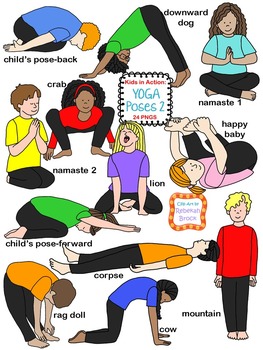 Preview of Kids in Action: Yoga Poses 2