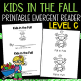 Kids in the Fall Guided Reading Book Level C
