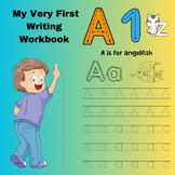 Kids tracing book.  First Learn-to-Write Workbook with Pra