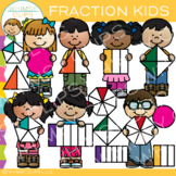 Kids Math Fraction Clip Art