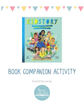 Preview of Kidstory Book Companion Activity