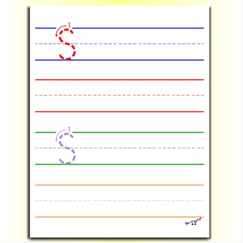 Lined Writing Paper by Kidznote