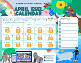 Kikori April eSEL Calendar (Elementary)